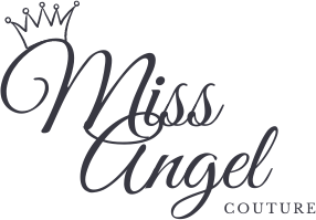 Elegant cropped logo for "Miss Angel COUTURE"